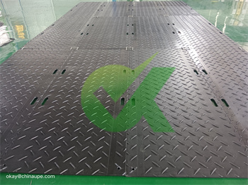 <h3>HDPE ground protection boards 3×6 for swamp ground-HDPE road </h3>
